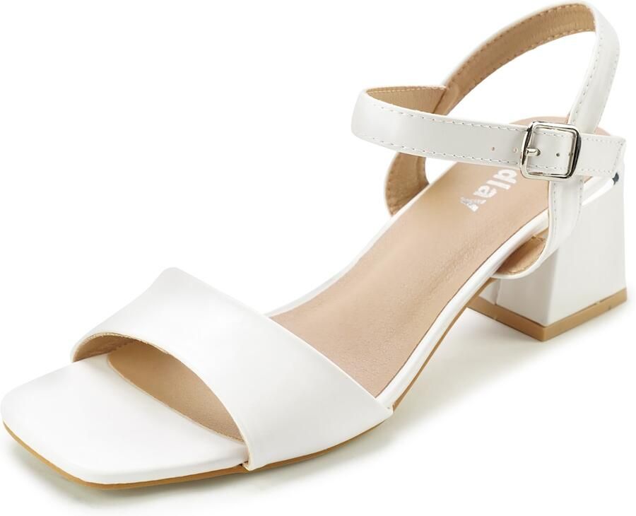 Findlay Sandalen met riem 'AMLIA' wit