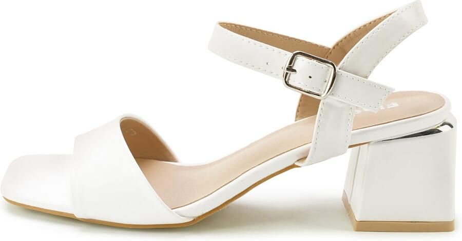 Findlay Sandalen met riem 'AMLIA' wit - Foto 4