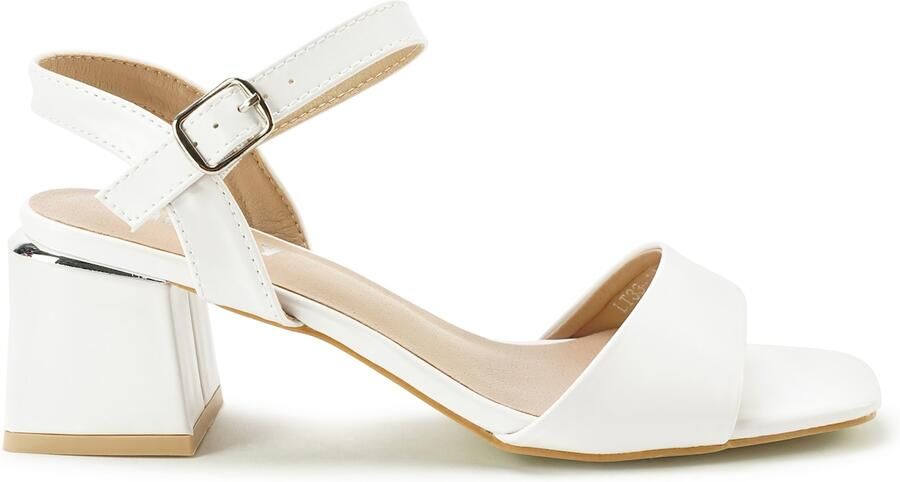 Findlay Sandalen met riem 'AMLIA' wit - Foto 3