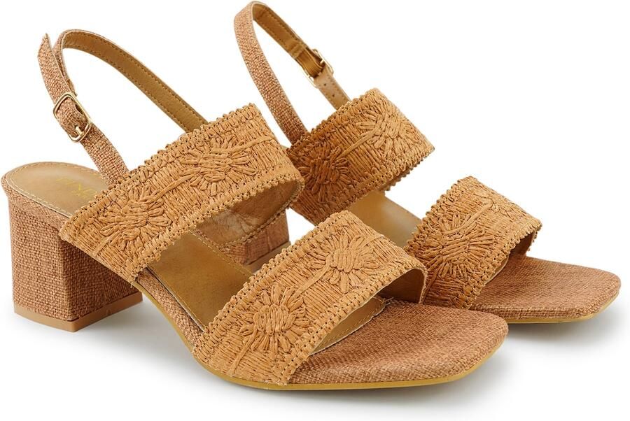 Findlay Sandalen met riem 'ISELY' lichtbruin - Foto 3