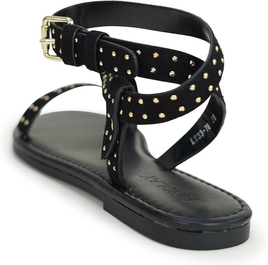 Findlay Sandalen met riem 'VAL' zwart - Foto 2