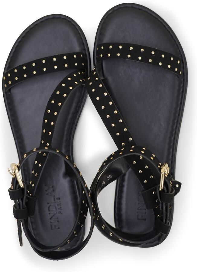 Findlay Sandalen met riem 'VAL' zwart - Foto 3