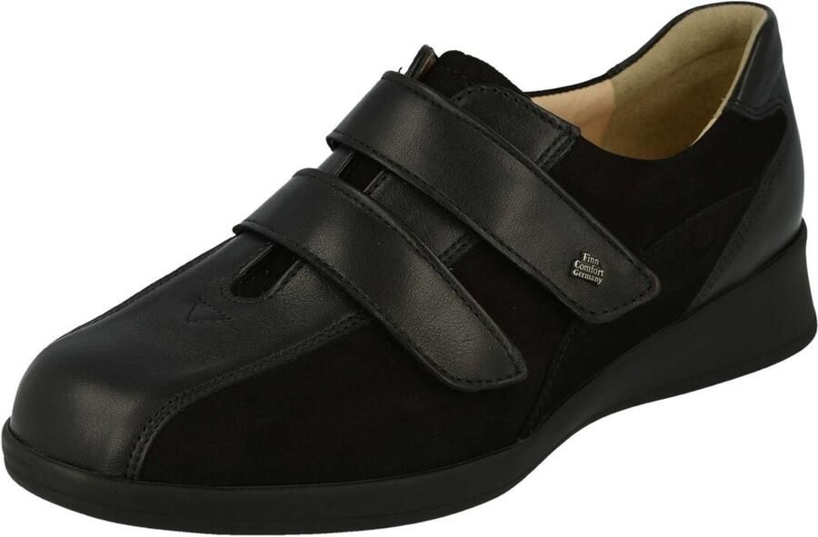 Finn Comfort Instappers 'Slipper Damen 03558 900119 Echtleder in schwarz' zwart - Foto 2