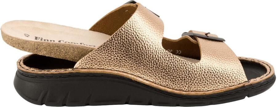 Finn Comfort Muiltjes 'Pantolette Damen 81546-819367 Echtleder in gold' goud - Foto 6
