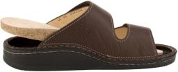 Finn Comfort Muiltjes 'Pantolette Herren 01505 368024 Echtleder in braun' bruin