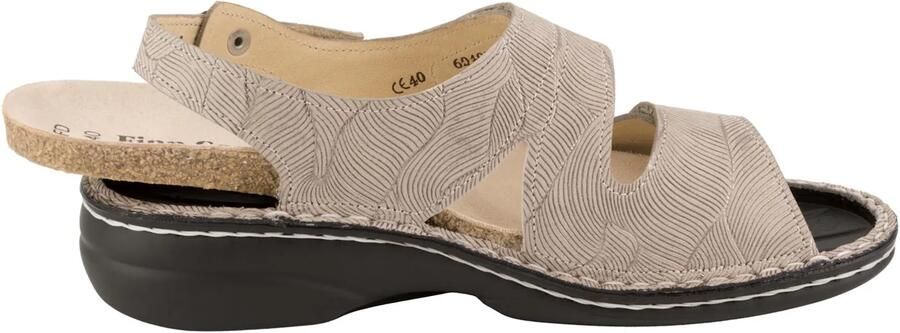 Finn Comfort Sandaal 'Sandalette Damen 02560 642051 Glattleder in beige' beige