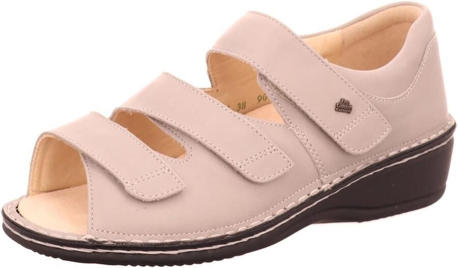 Finn Comfort Sandaal 'Sandalette Damen 96400-544218 Echtleder in grau' beige - Foto 2