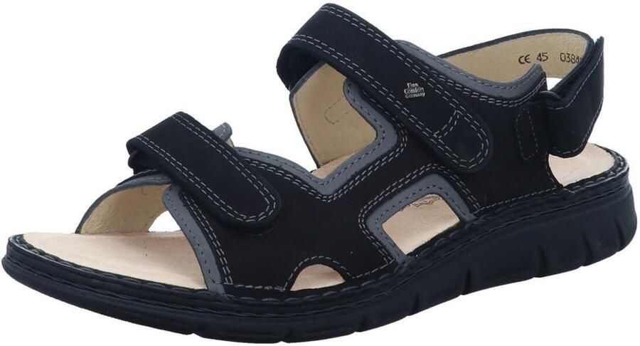 Finn Comfort Sandalen 'Sandale Herren 81540 901757 Echtleder in schwarz' zwart - Foto 2