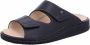 FinnComfort Finn Comfort RIAD 01505-676393 Zwarte heren slippers met klittenband sluiting - Thumbnail 3
