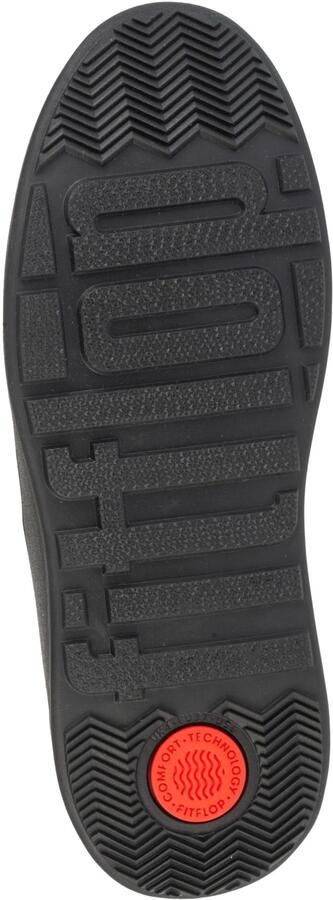 FitFlop F-mode Leather Flatform Zip Ankle Laarzen Zwart Vrouw - Foto 5