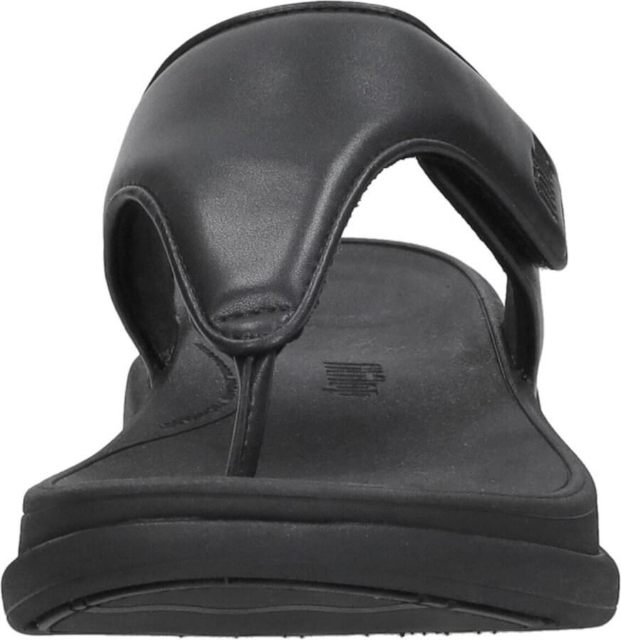 FitFlop F-Mode Go Adjustable Flatform Toe-Post Sandals -Slippers Vrouwen All Zwart - Foto 3