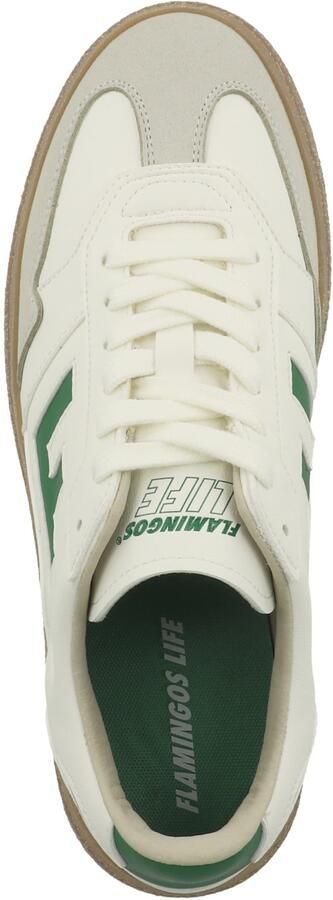 Flamingos' Life Sneakers laag 'Burela Bold' crème goud grijs groen - Foto 6