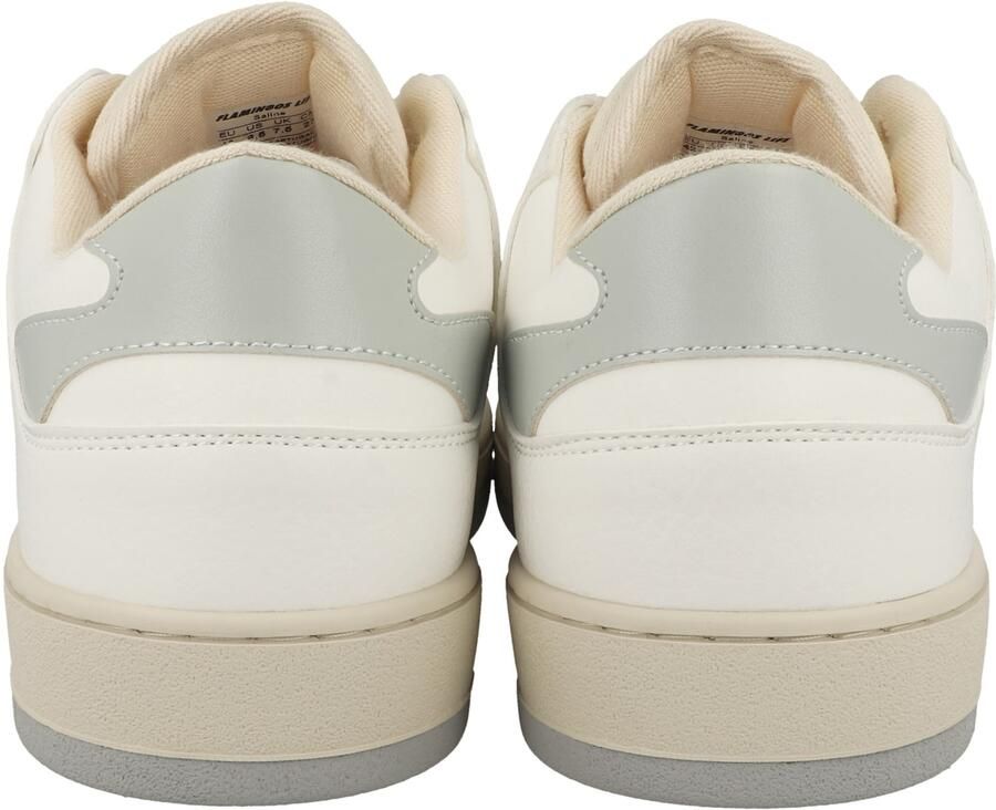 Flamingos' Life Grijze Saline Stijlvolle Sneakers White Unisex - Foto 2
