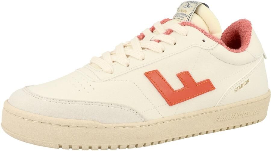 Flamingos' Life Sneakers laag 'Stadion' oranje wit