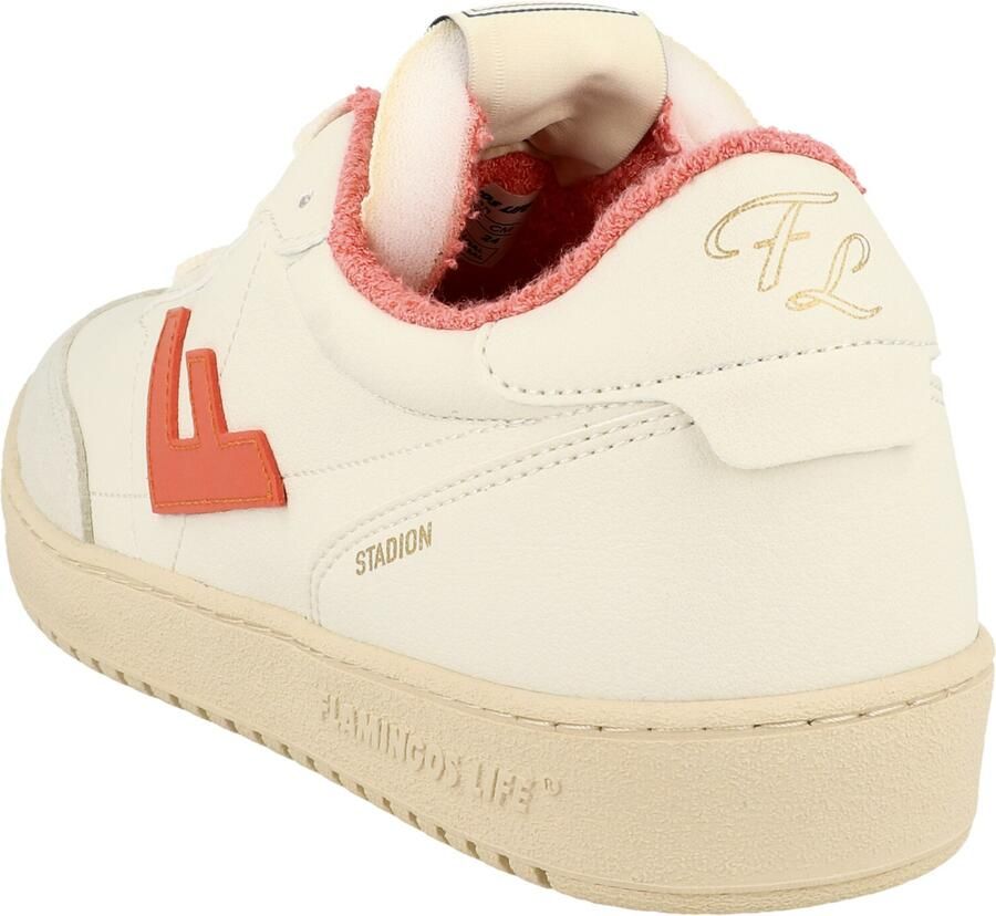 Flamingos' Life Sneakers laag 'Stadion' oranje wit - Foto 2