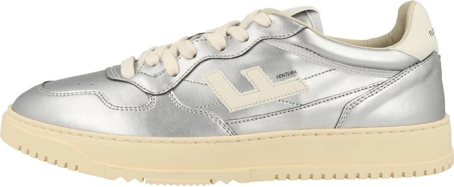 Flamingos' Life Sneakers laag 'Ventura' beige zilver