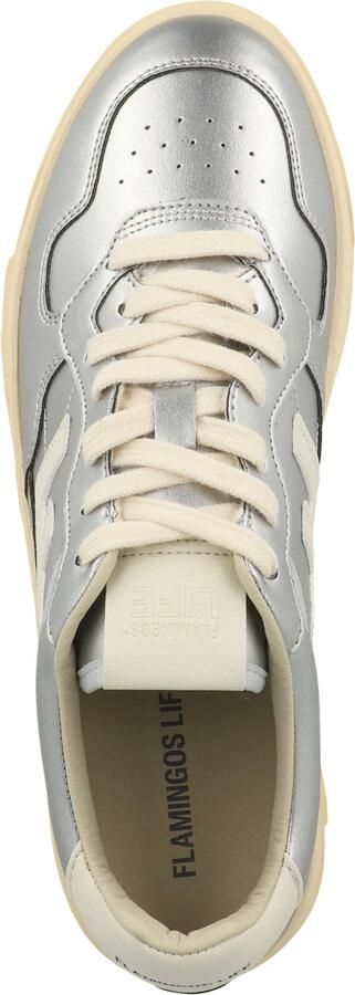 Flamingos' Life Sneakers laag 'Ventura' beige zilver - Foto 6