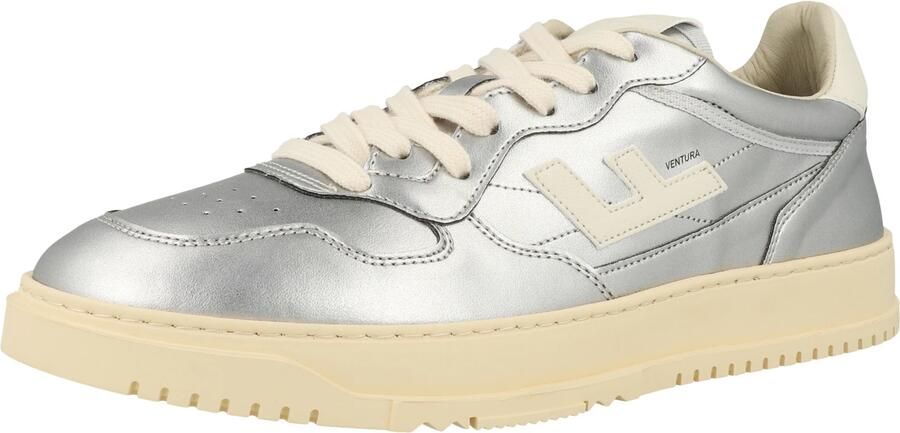 Flamingos' Life Sneakers laag 'Ventura' beige zilver - Foto 3