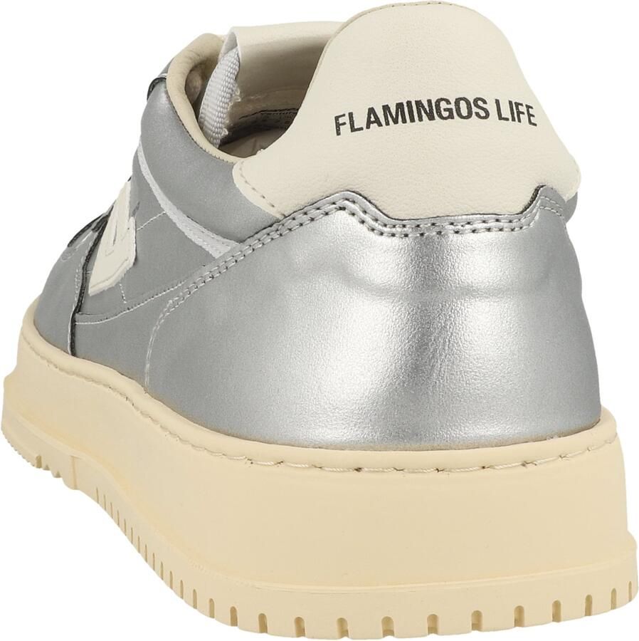 Flamingos' Life Sneakers laag 'Ventura' beige zilver - Foto 2