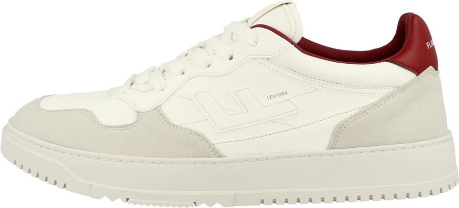 Flamingos' Life Sneakers laag 'Ventura' bordeaux wit parelwit - Foto 3