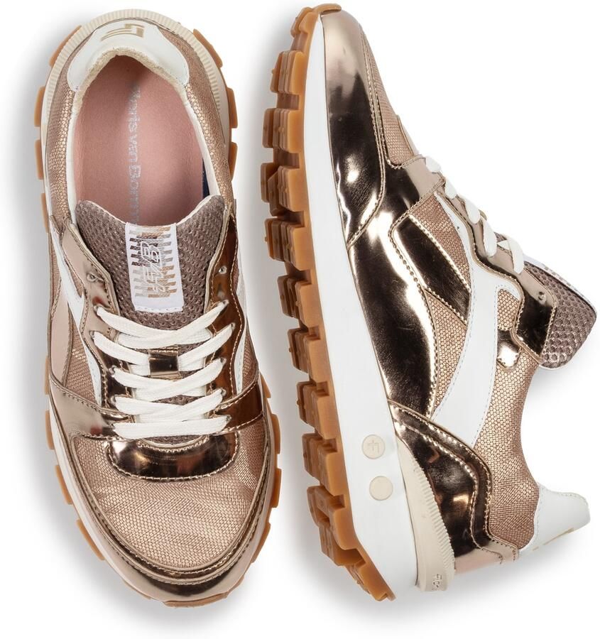 Floris van Bommel DAMES SNEAKERS SFW-10157-92-01 BLOKKI 07.03-BRONZ-G - Foto 4