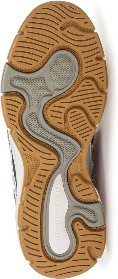 FLORIS VAN BOMMEL Lage Sneakers Dames Sfw-10167 Daysi Leer Wit - Foto 7