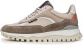 Floris van Bommel Sneakers laag 'DE GROMMER 05' bruin taupe wit - Taupe/Wit