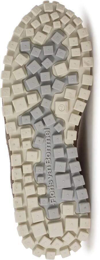Floris van Bommel Sneakers laag 'DE GROMMER 05' bruin taupe wit - Foto 4