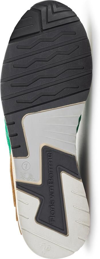Floris van Bommel Sneakers laag 'De Runner 07' groen wit - Foto 4