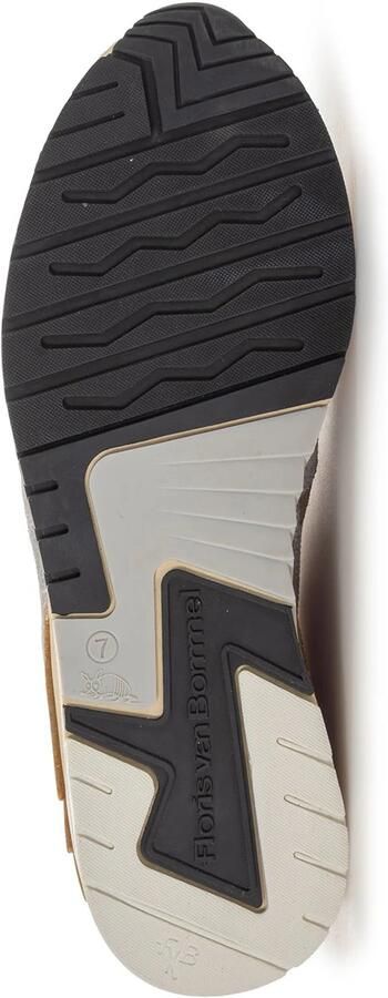 Floris van Bommel Sneakers laag 'DE RUNNER 07' lichtbeige lichtbruin grijs - Foto 4