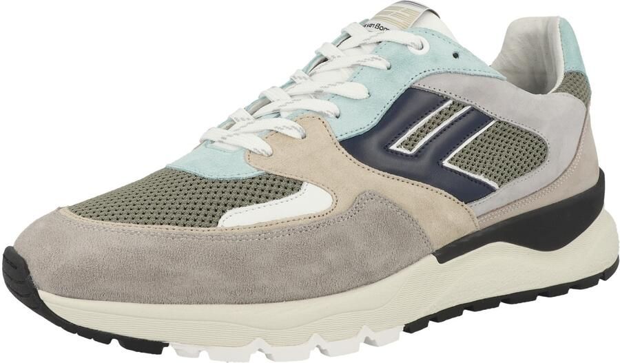 FLORIS VAN BOMMEL Lage Sneakers Heren Sfm-10154 De Treener Suède