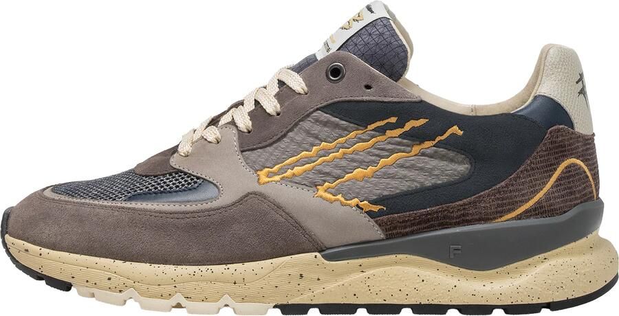 Floris van Bommel HEREN SNEAKERS GRIJS SFM-10243-31-01 DE TREENER 06.10-DARKGREY-G½ - Foto 9