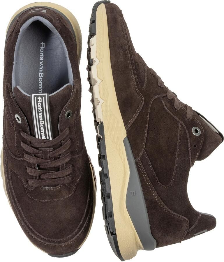 Floris van Bommel Sneakers laag 'De Treener 07' donkerbruin - Foto 2