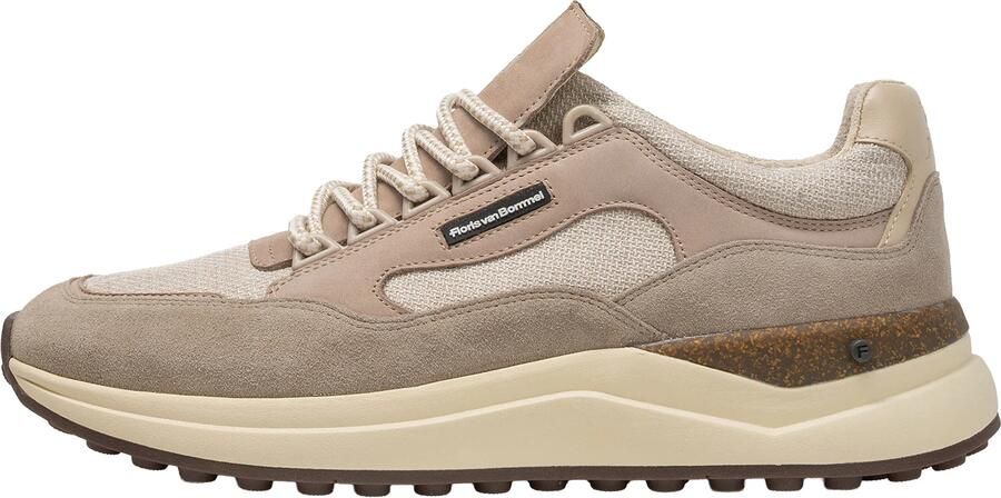 Floris van Bommel Sneakers laag 'De Trikker 04' beige beige gemêleerd cappuccino