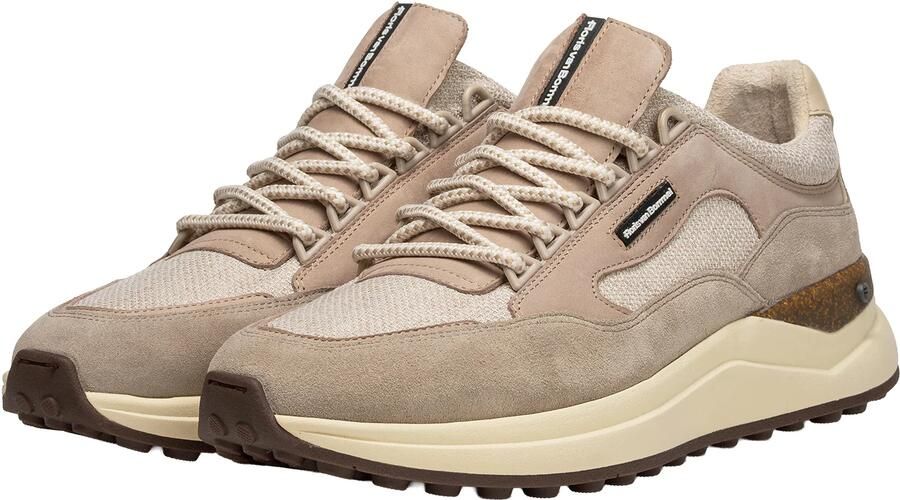 Floris van Bommel Sneakers laag 'De Trikker 04' beige beige gemêleerd cappuccino - Foto 3