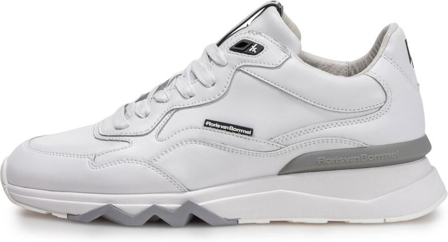 Floris van Bommel Sneakers laag 'De Zager 10' wit