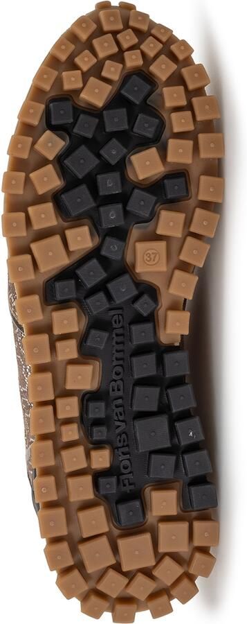 Floris van Bommel DAMES SNEAKERS SFW-10131-20-01 GROMMI 02.13-BROWN-G - Foto 3