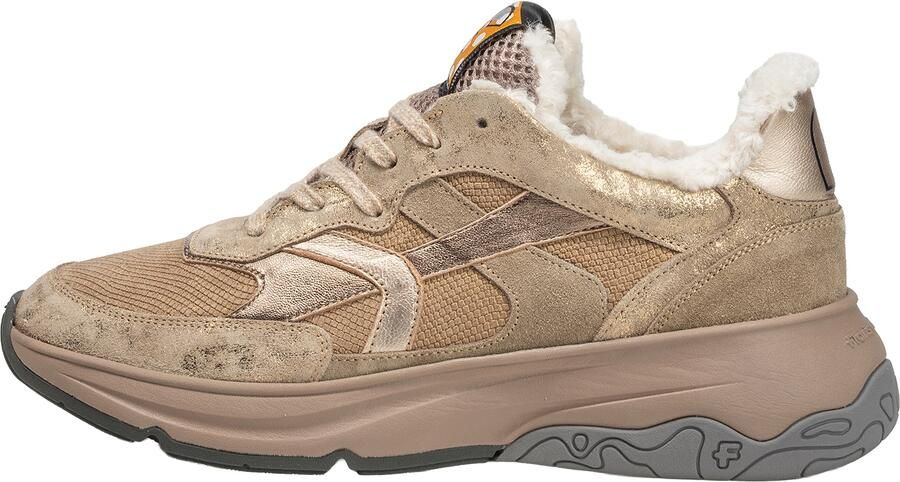 Floris van Bommel HOLLI 01.06 Lage sneakers Dames sneakers Wit beige - Foto 6