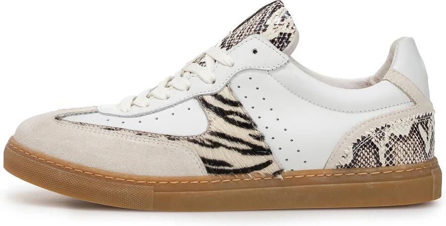 Floris van Bommel Sfw-10169 Minni Sneakers Dames Leren Sneaker Wit - Foto 7