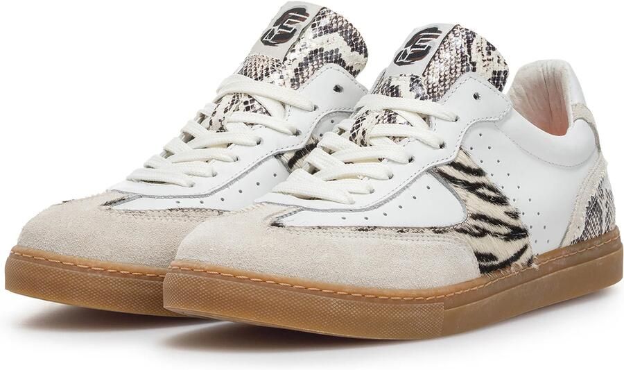 Floris van Bommel Sfw-10169 Minni Sneakers Dames Leren Sneaker Wit - Foto 2