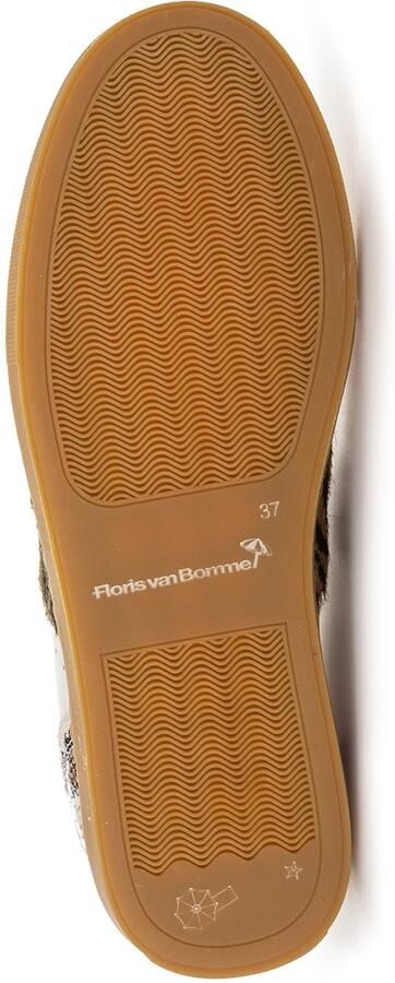 Floris van Bommel Sneakers laag 'Minni 06' bruin zwart offwhite - Foto 4