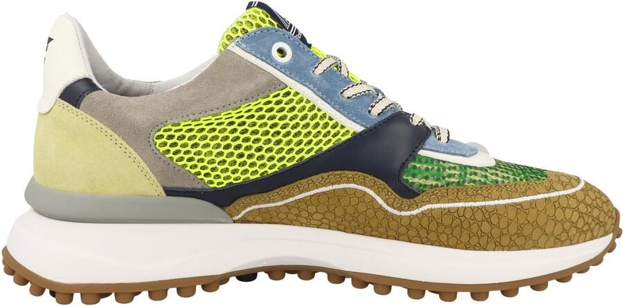 Floris van Bommel Sneakers laag 'Noppi 29.34' beige geel groen lila - Foto 4