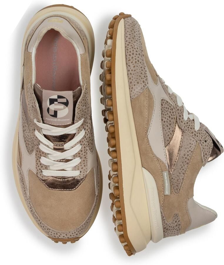 Floris van Bommel Sneakers laag 'NOPPI 41' beige taupe - Foto 2