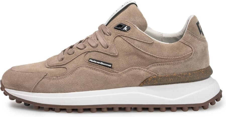 Floris van Bommel Sneakers laag 'Noppi 50' lichtbruin