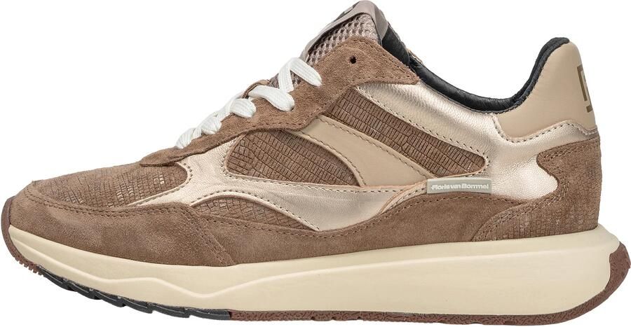 Floris van Bommel Dames sneaker Artikel Suvi 05.03 SFW-10162-34-02 Taupe - Foto 6