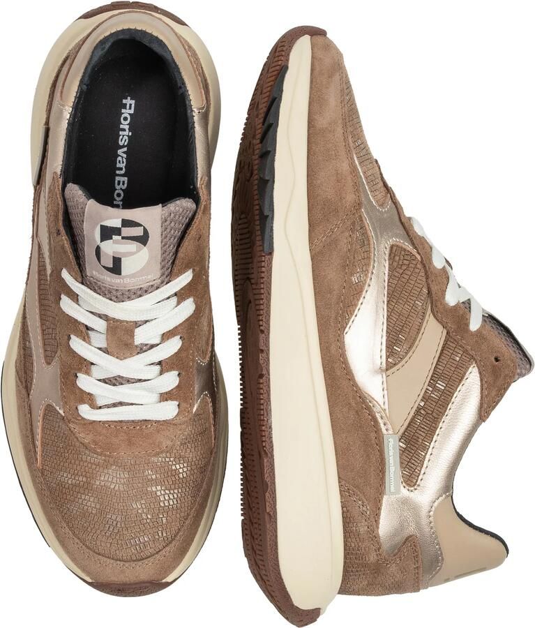 Floris van Bommel Dames sneaker Artikel Suvi 05.03 SFW-10162-34-02 Taupe - Foto 10