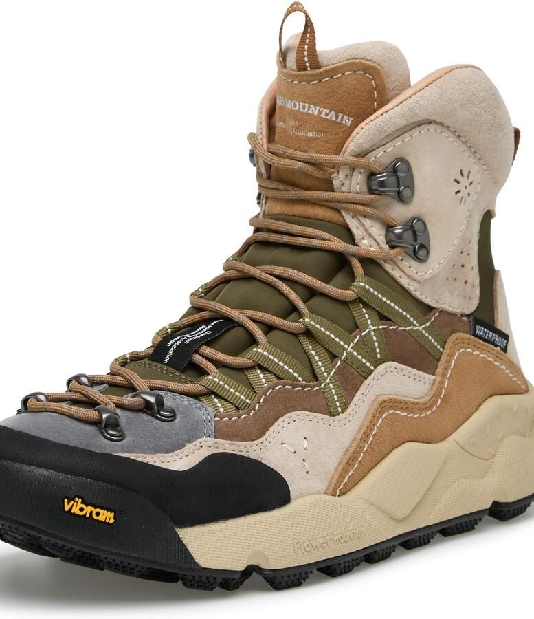 Flower Mountain Sneakers laag 'BANKEI UNI WATERPROOF' beige - Foto 3