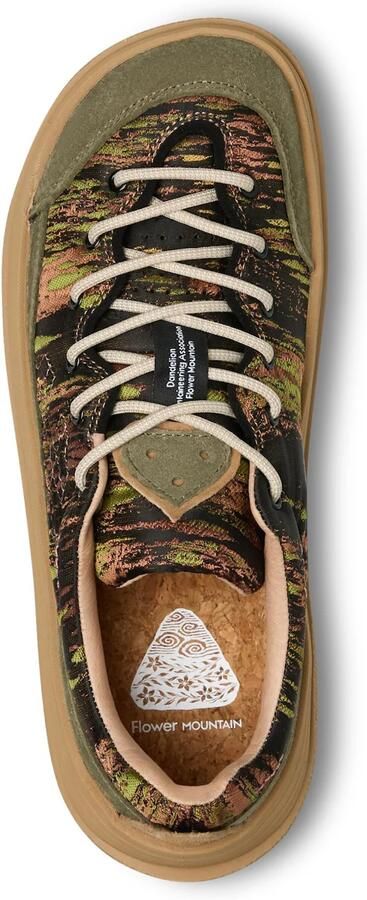 Flower Mountain Sneakers laag 'FAMI UNI' groen