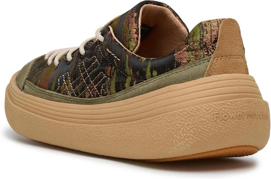 Flower Mountain Sneakers laag 'FAMI UNI' groen - Foto 3