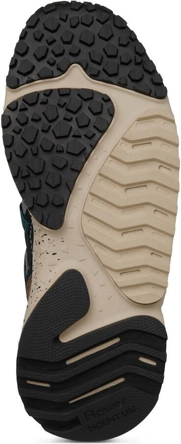 Flower Mountain Sneakers laag 'KAZANA FALL UNI' bruin grijs groen petrol zwart - Foto 6